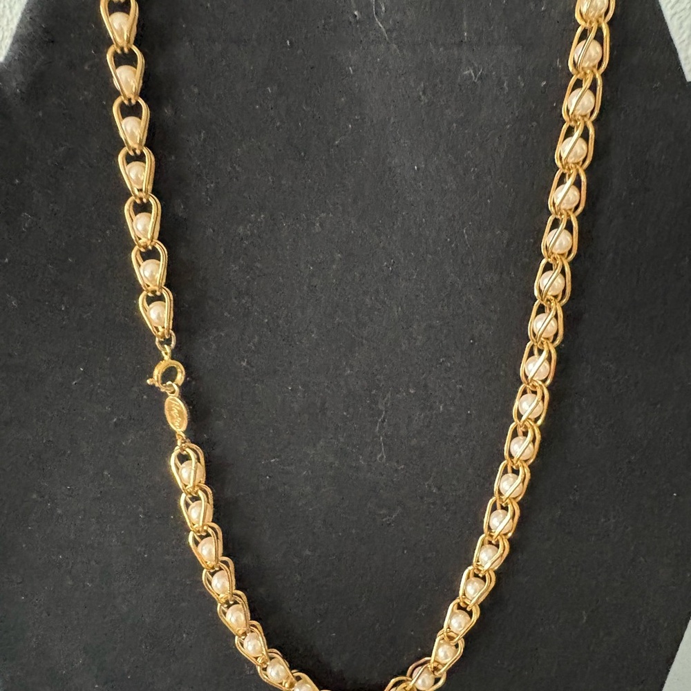 Napier Gold-Tone Link Necklace